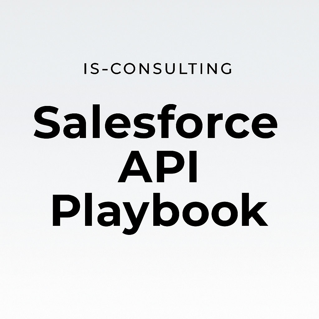 "Salesforce API & Industry Integration by IS-Consulting — Trusted Solutions for Growth & Innovation"